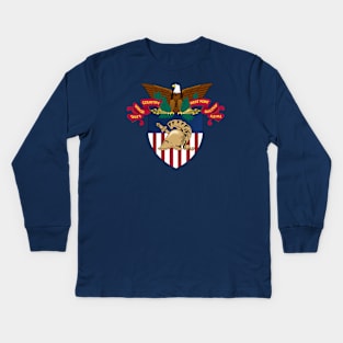 Military Academy Kids Long Sleeve T-Shirt